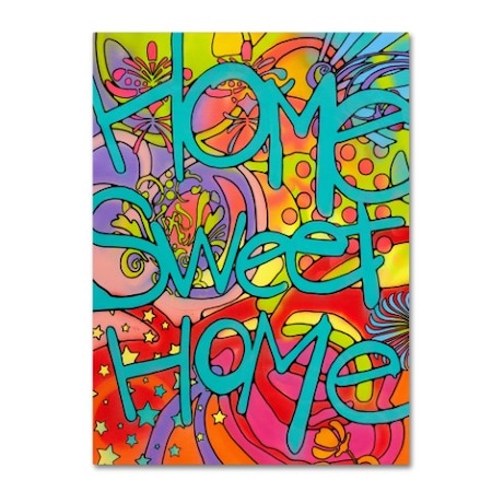 Dean Russo 'Home Sweet Home' Canvas Art,14x19